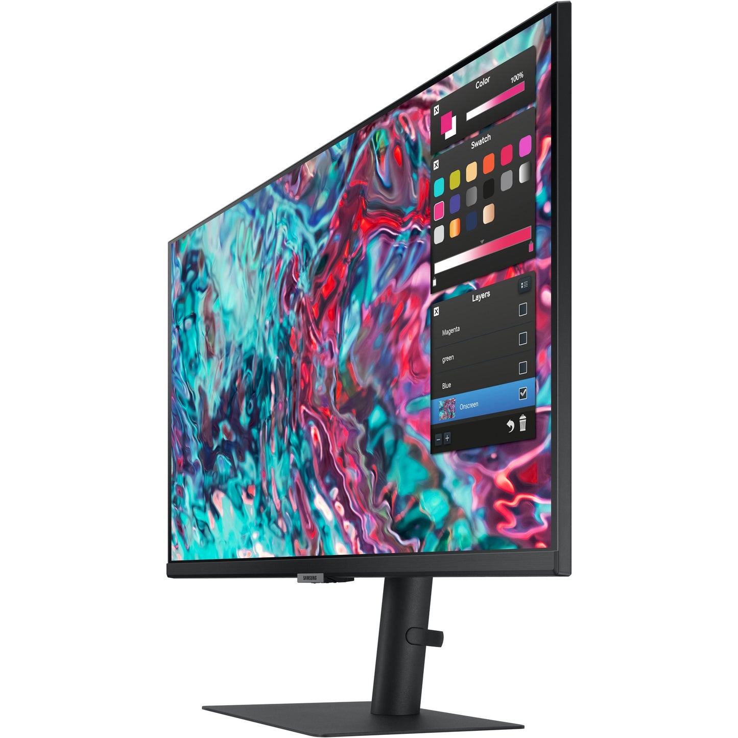 68,6cm/27'' (3840x2160) Samsung ViewFinity S8 S27B800TGU 16:9 5ms IPS HDMI 2xThunderbolt4 VESA Pivot 4K Black