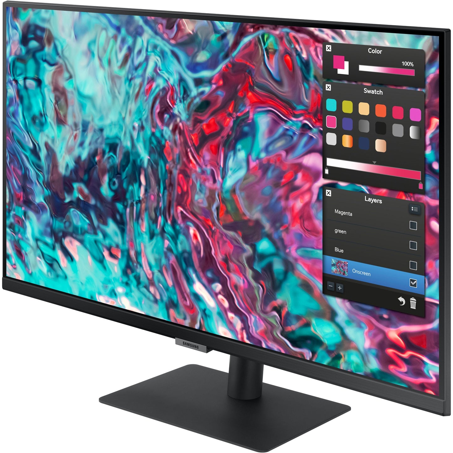 68,6cm/27'' (3840x2160) Samsung ViewFinity S8 S27B800TGU 16:9 5ms IPS HDMI 2xThunderbolt4 VESA Pivot 4K Black