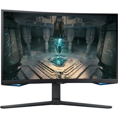 68,6cm/27'' (2560x1440) Samsung Odyssey G6 S27BG650EU 16:9 1ms 2xHDMI DisplayPort VESA Pivot Speaker QHD 240Hz Curved Gaming Black