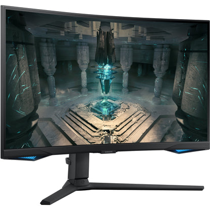 68,6cm/27'' (2560x1440) Samsung Odyssey G6 S27BG650EU 16:9 1ms 2xHDMI DisplayPort VESA Pivot Speaker QHD 240Hz Curved Gaming Black