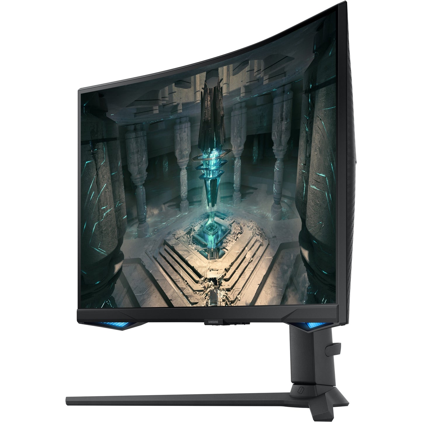 68,6cm/27'' (2560x1440) Samsung Odyssey G6 S27BG650EU 16:9 1ms 2xHDMI DisplayPort VESA Pivot Speaker QHD 240Hz Curved Gaming Black