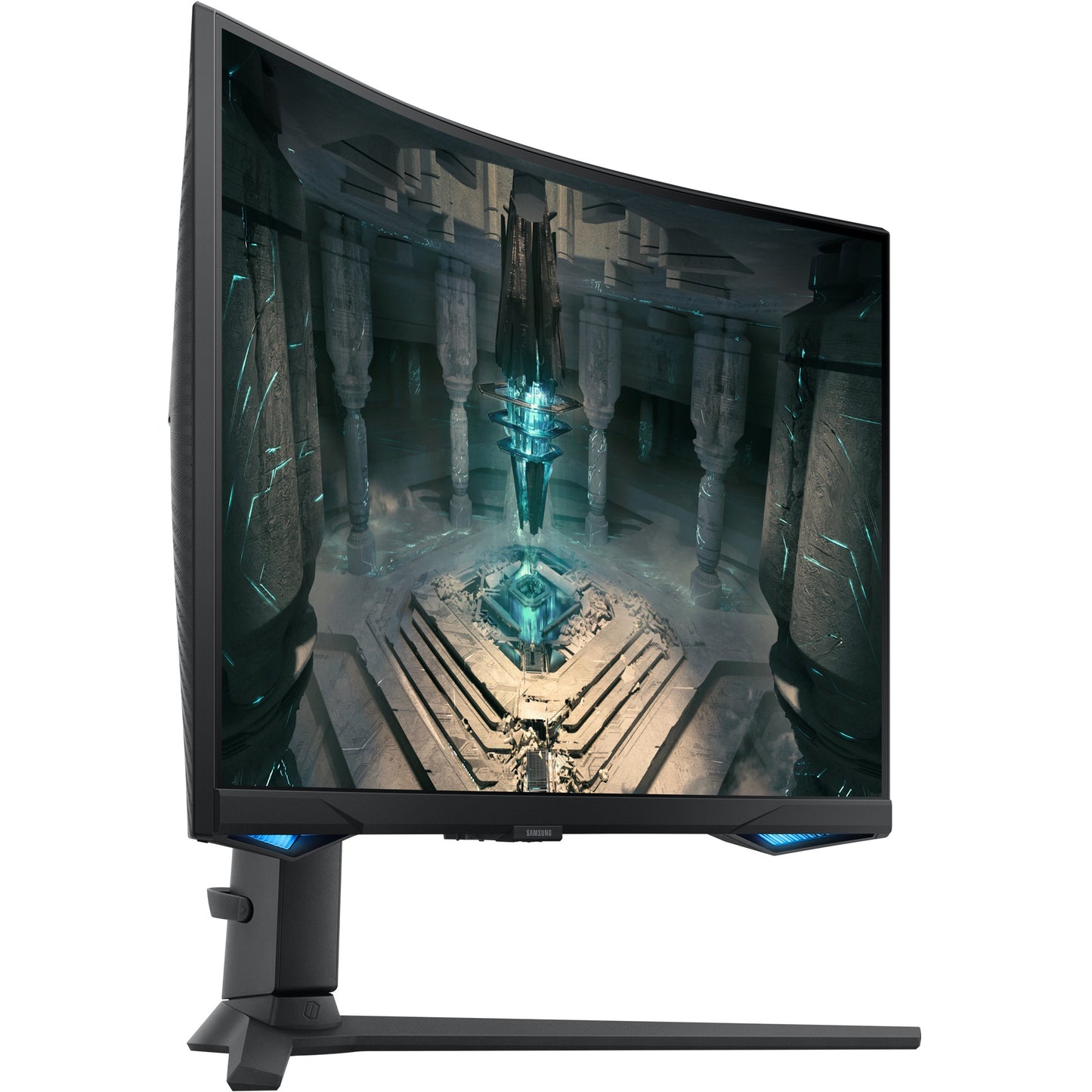 68,6cm/27'' (2560x1440) Samsung Odyssey G6 S27BG650EU 16:9 1ms 2xHDMI DisplayPort VESA Pivot Speaker QHD 240Hz Curved Gaming Black