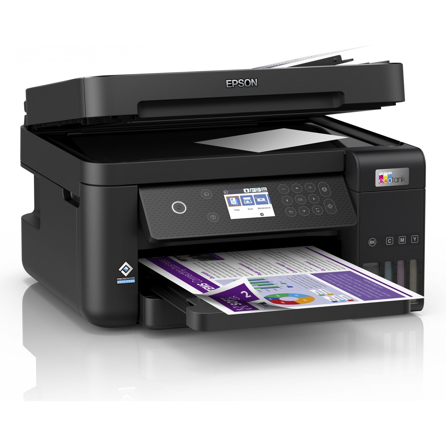 T Epson EcoTank ET-3850 Tintenstrahldrucker 3in1/A4/WiFi/WLAN/ADF/Duplex
