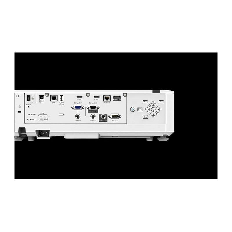(1920 x 1200) Epson EB-L530U Laser 16:10 5200-Lumen VGA HDMI USB Speaker WUXGA White