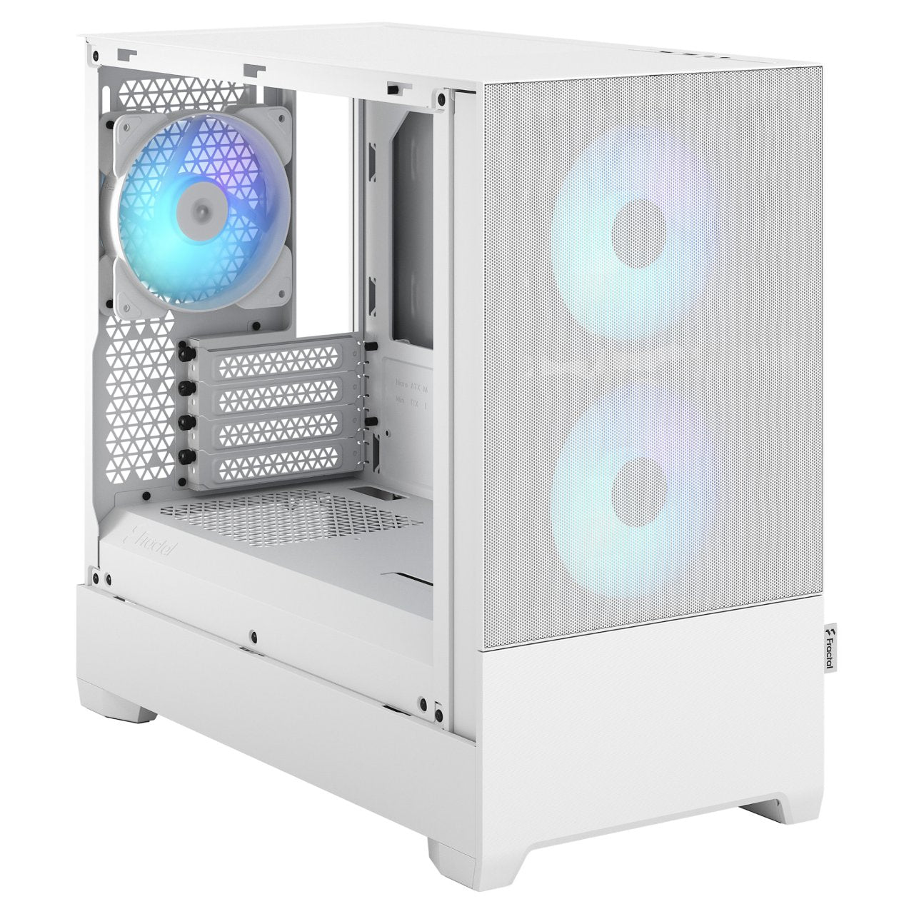Tower Fractal Design Pop Mini Air RGB TG Clear White