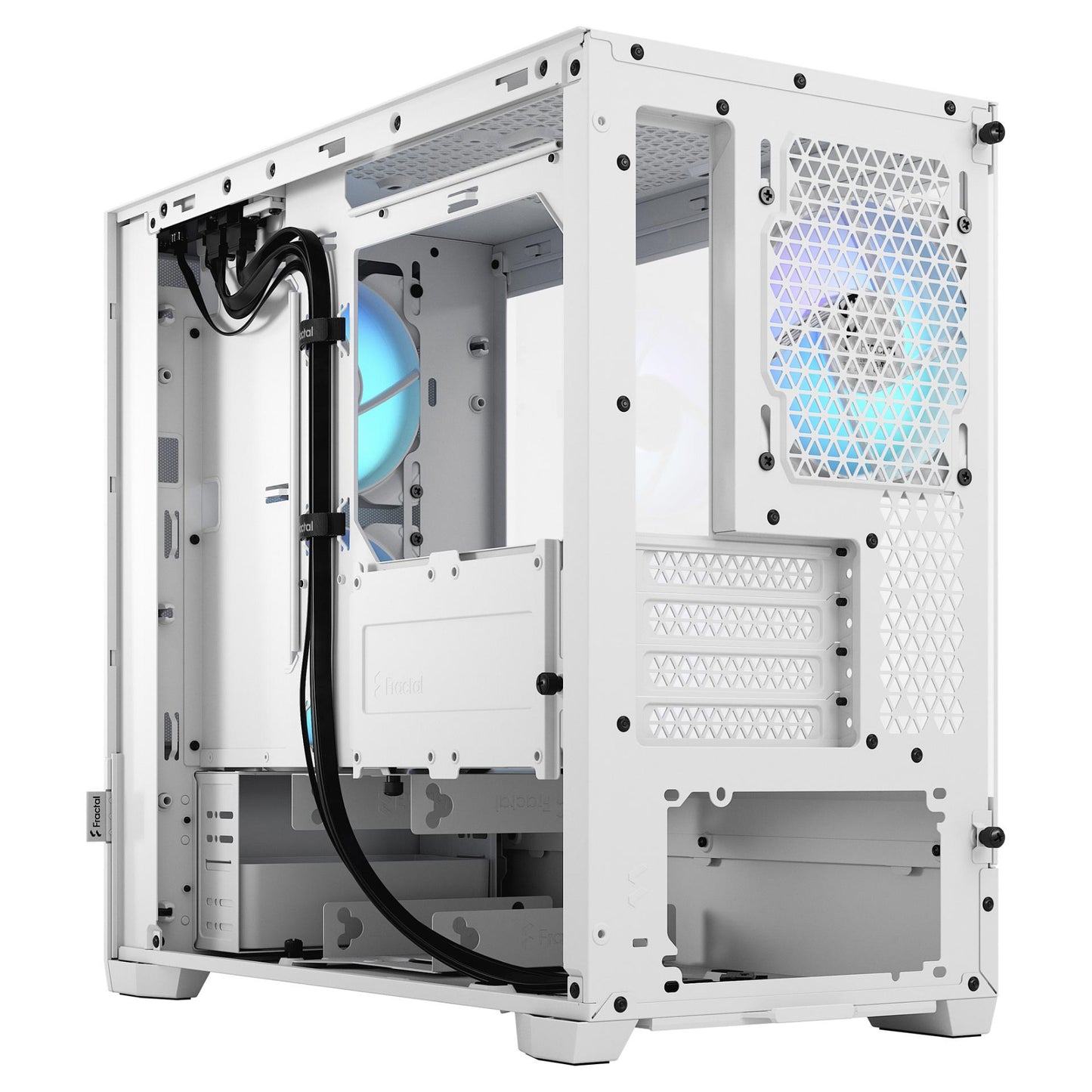 Tower Fractal Design Pop Mini Air RGB TG Clear White