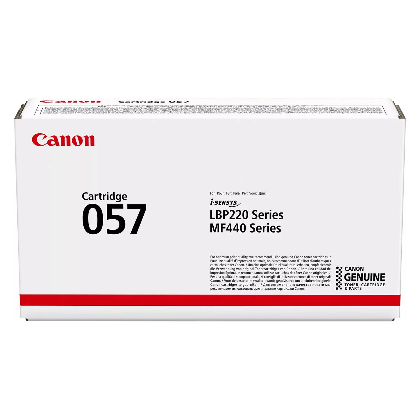 Canon Toner 057 Schwarz bis zu 3.100 Seiten