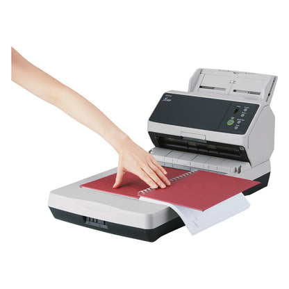 Fujitsu fi-8250 Dokumentenscanner inkl. Flachbetteinheit 50 S./Min ADF Duplex USB3.2 LAN