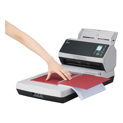 Fujitsu fi-8290 Dokumentenscanner inkl. Flachbetteinheit 90 S./Min ADF Duplex USB 3.2 LAN