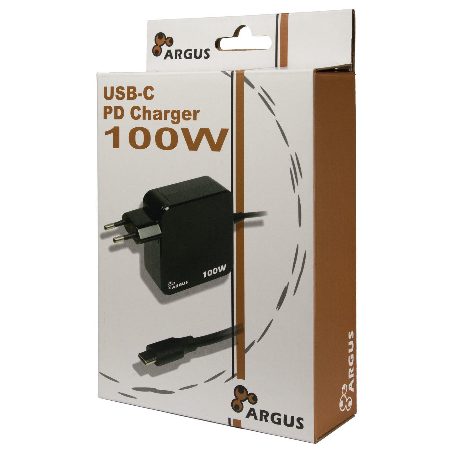 Charger USB-C 100W Black INTER-TECH PD-2100