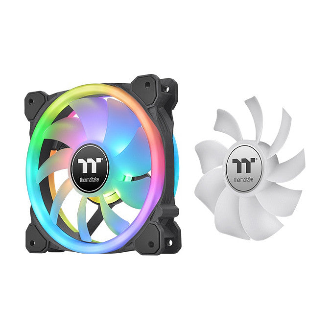 140mm Thermaltake SWAFAN 14 RGB Radi. Fan Black TT Premium Edition 3 Pack