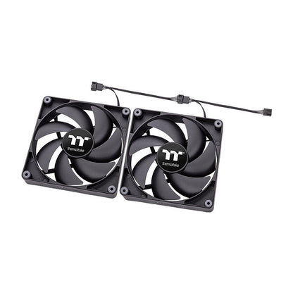 120mm Thermaltake CT120 PC Cooling Fan 2 Pack
