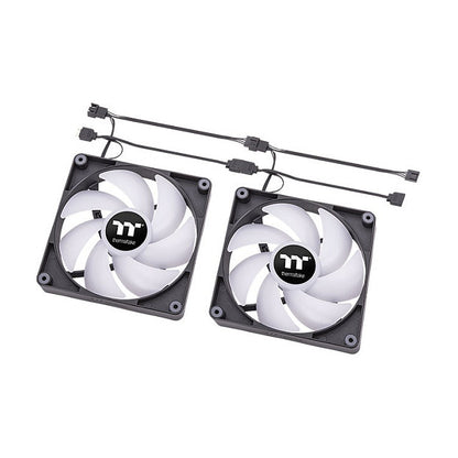 120mm Thermaltake CT120 PC Cooling Fan 500-2000rpm - 2Pack
