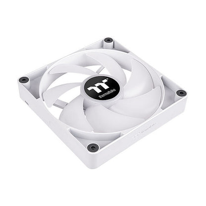 140mm Thermaltake CT140 ARGB Sync PC Cooling Fan White 500-1500rpm - 2Pack