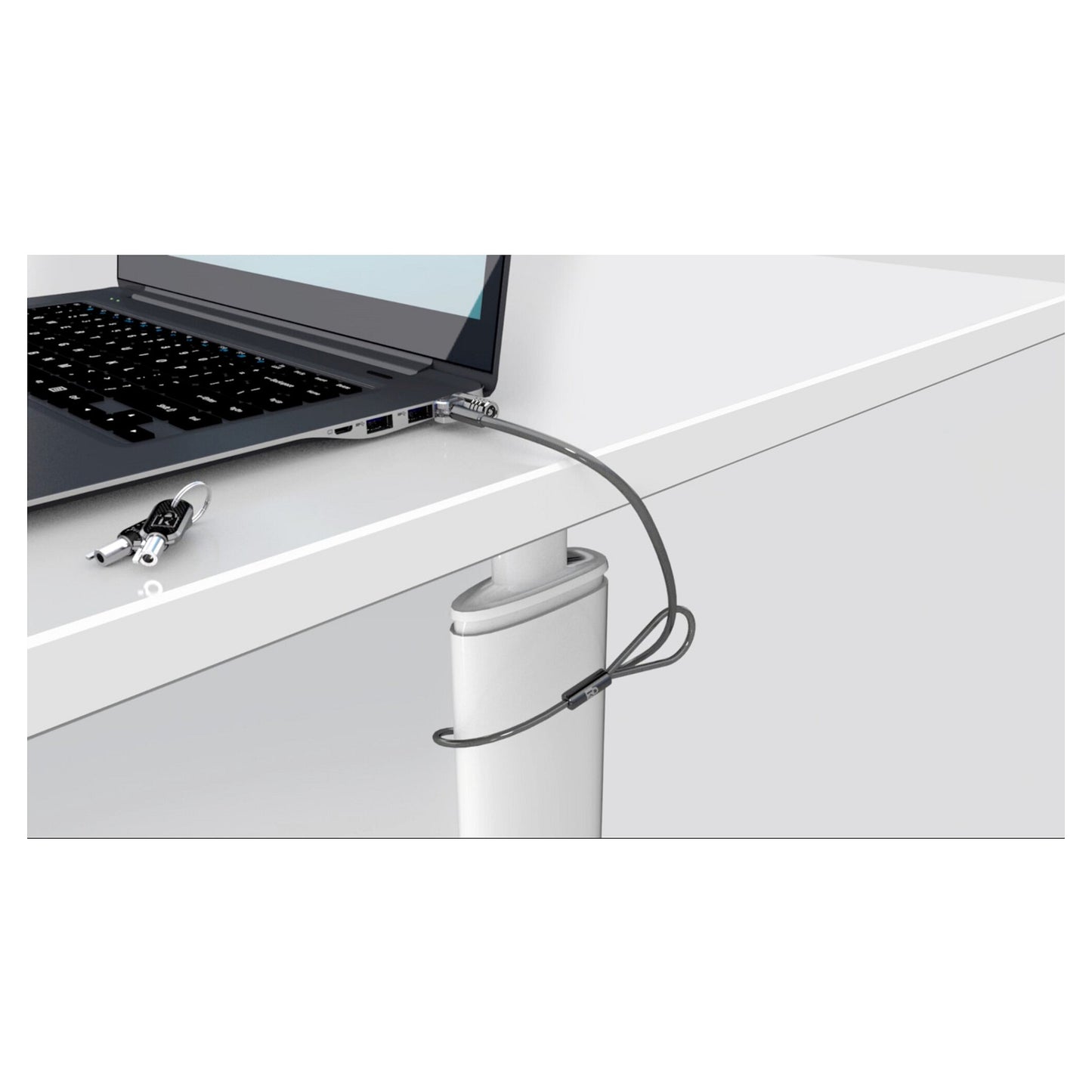 Kensington MicroSaver 2.0 K65020EU Keyed Laptop Lock Sicherheitskabel