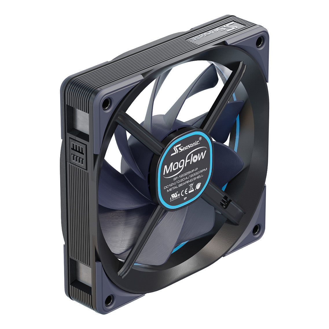 120mm Seasonic MagFlow 1225PWM -3Pack