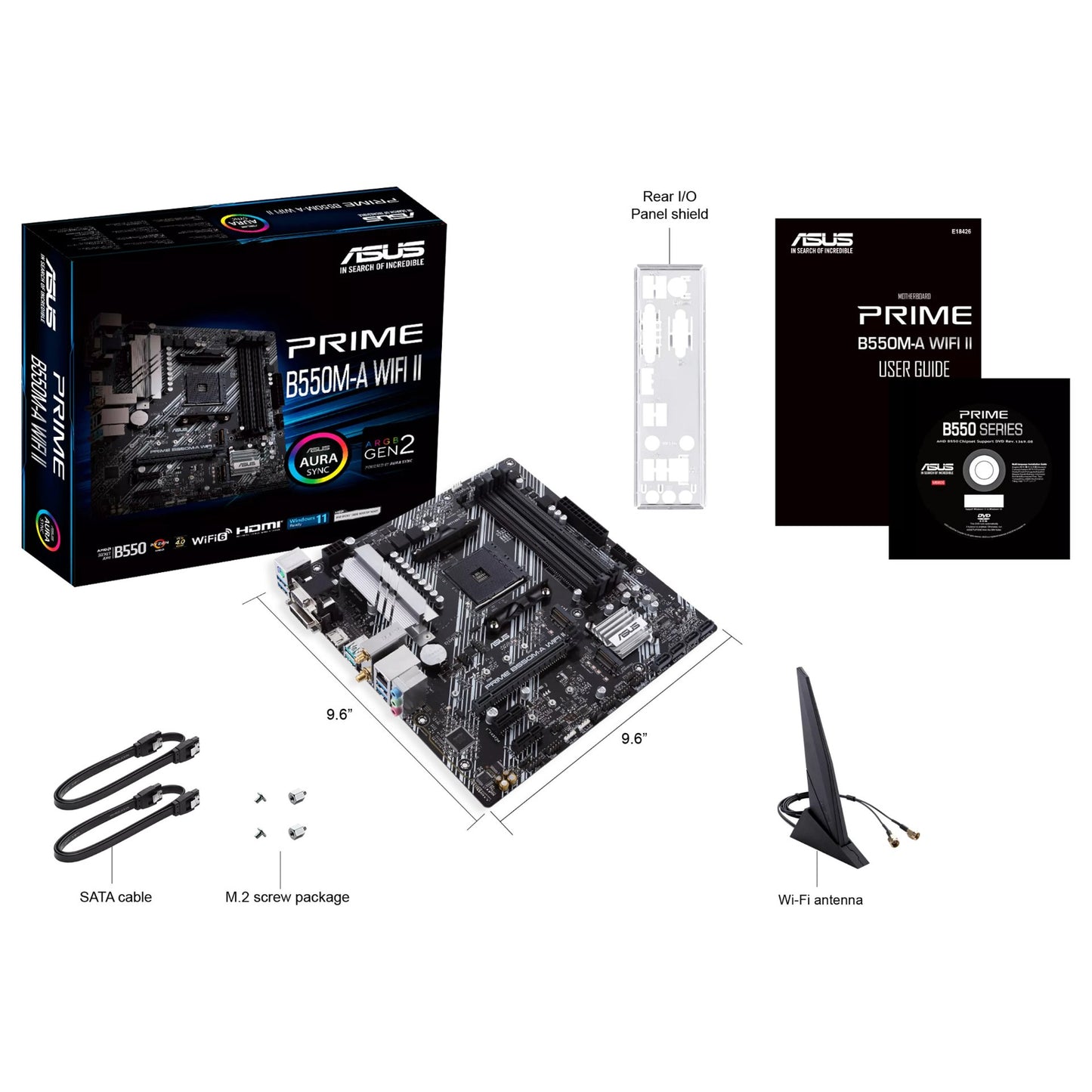 AM4 ASUS PRIME B550M-A WIFI II