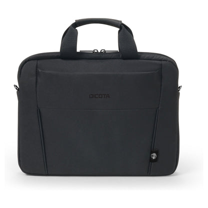 Dicota Laptop Tasche Slim Eco BASE bis 35,8 cm 14.1" Schwarz inkl. Schultergurt