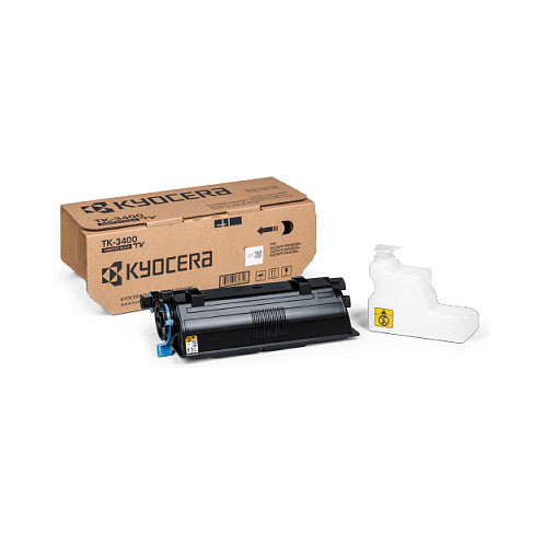 Kyocera Toner TK-3400 Schwarz bis zu 12.500 Seiten nach ISO/IEC 19752