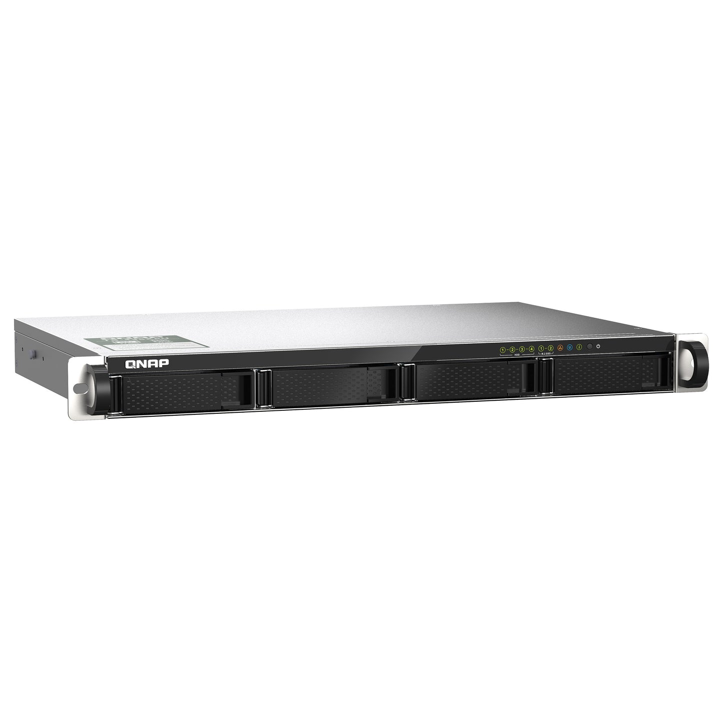 4-Bay QNAP TS-435XeU Rack SATA 6Gb/s RAID 0, 1, 5, 6, 10, JBOD 4GB RAM