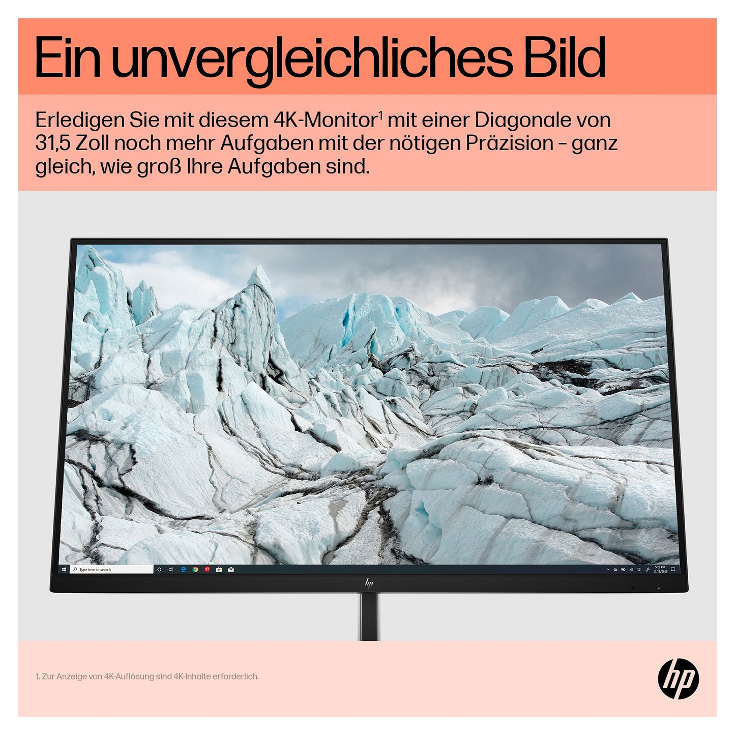 HP E32k G5 IPS UHD 3840x2160 DP/HDMI/USB-C 350cd
