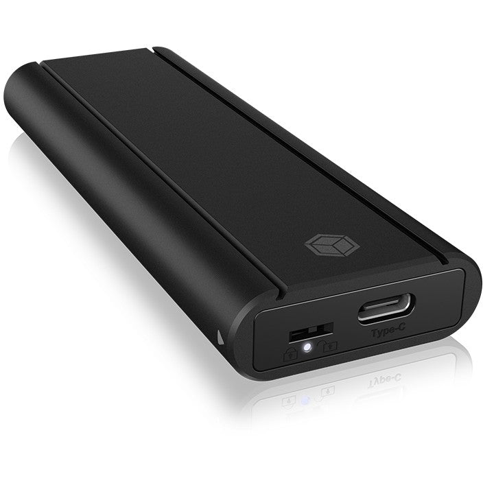 ICY BOX IB-1807MT-C31 Externes USB-C 3.2 Gehäuse für M.2 NVMe SSD mit Schreibschutz