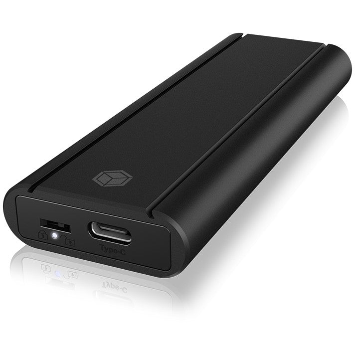 ICY BOX IB-1807MT-C31 Externes USB-C 3.2 Gehäuse für M.2 NVMe SSD mit Schreibschutz