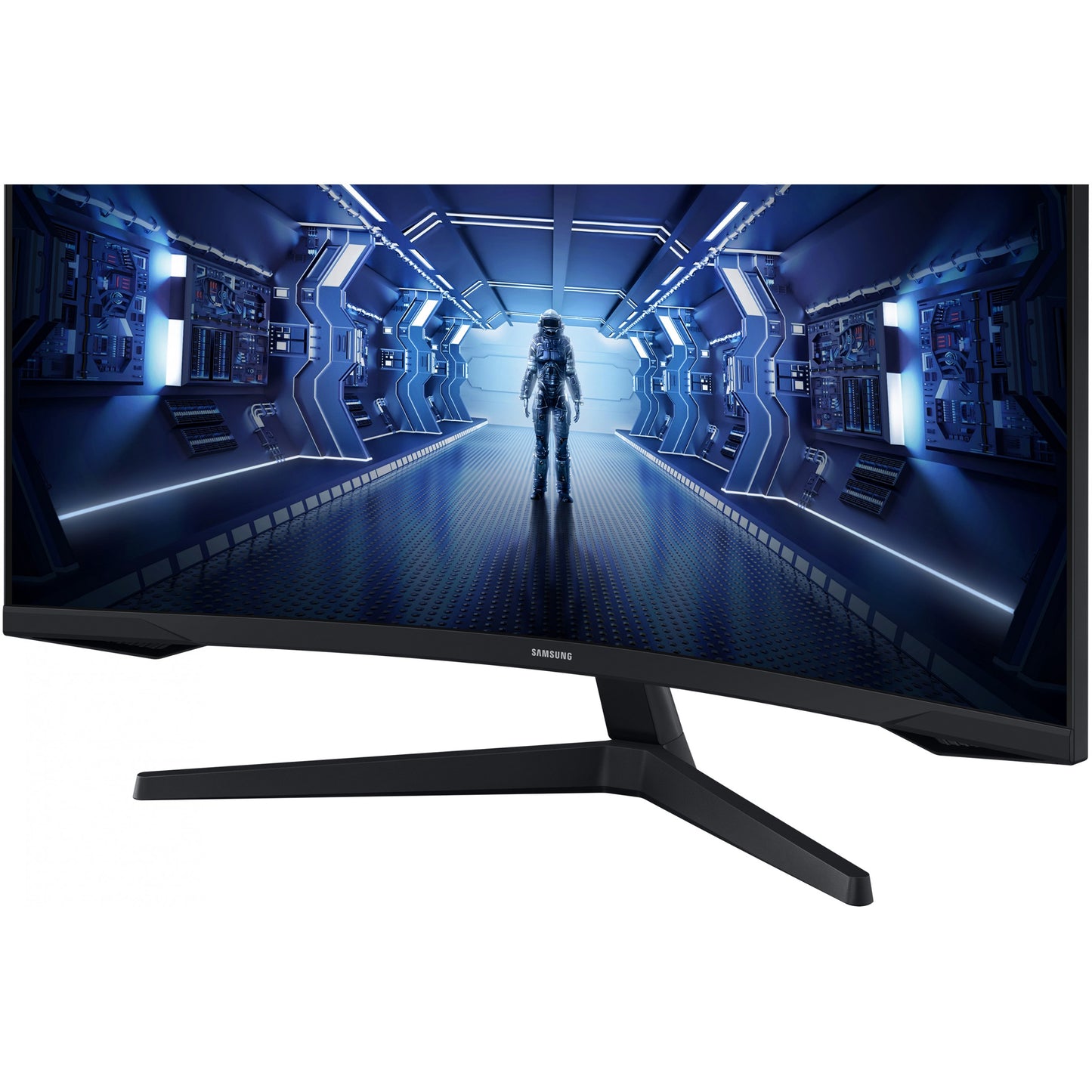 86cm/34'' (3440x1440) Samsung Odyssey C34G55TWWP Curved 21:9 1ms 144Hz HDMI DisplayPort VESA Ultra WQHD Black