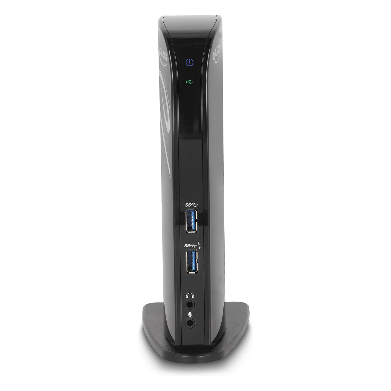 D DeLOCK Dockingstation 4xUSB3.2/2xDisplayPort 4K/RJ45 Ethernet/Audio Black