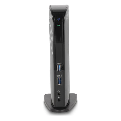 D DeLOCK Dockingstation 4xUSB3.2/2xDisplayPort 4K/RJ45 Ethernet/Audio Black
