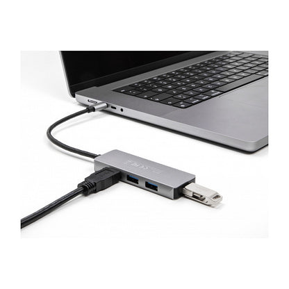 USB-C HUB 4Port DeLOCK 4xUSB3.2 Grey