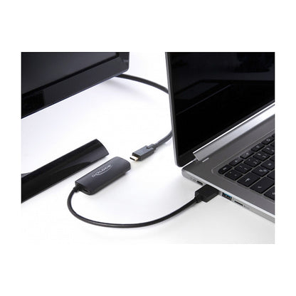 DELOCK Adapter HDMI-A Stecker zu USB Type-C Buchse DP Alt Mode 8K
