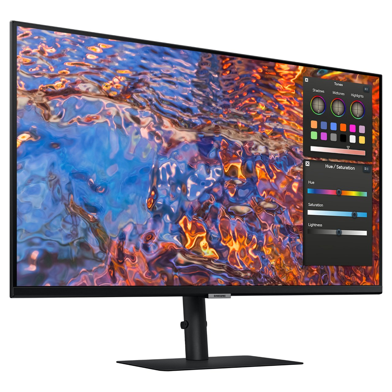 81,3cm/32'' (3840x2160) Samsung S32B800PXP ViewFinity S8 S32B800PXU 16:9 5ms IPS HDMI DisplayPort USB-C VESA Pivot 4K Black