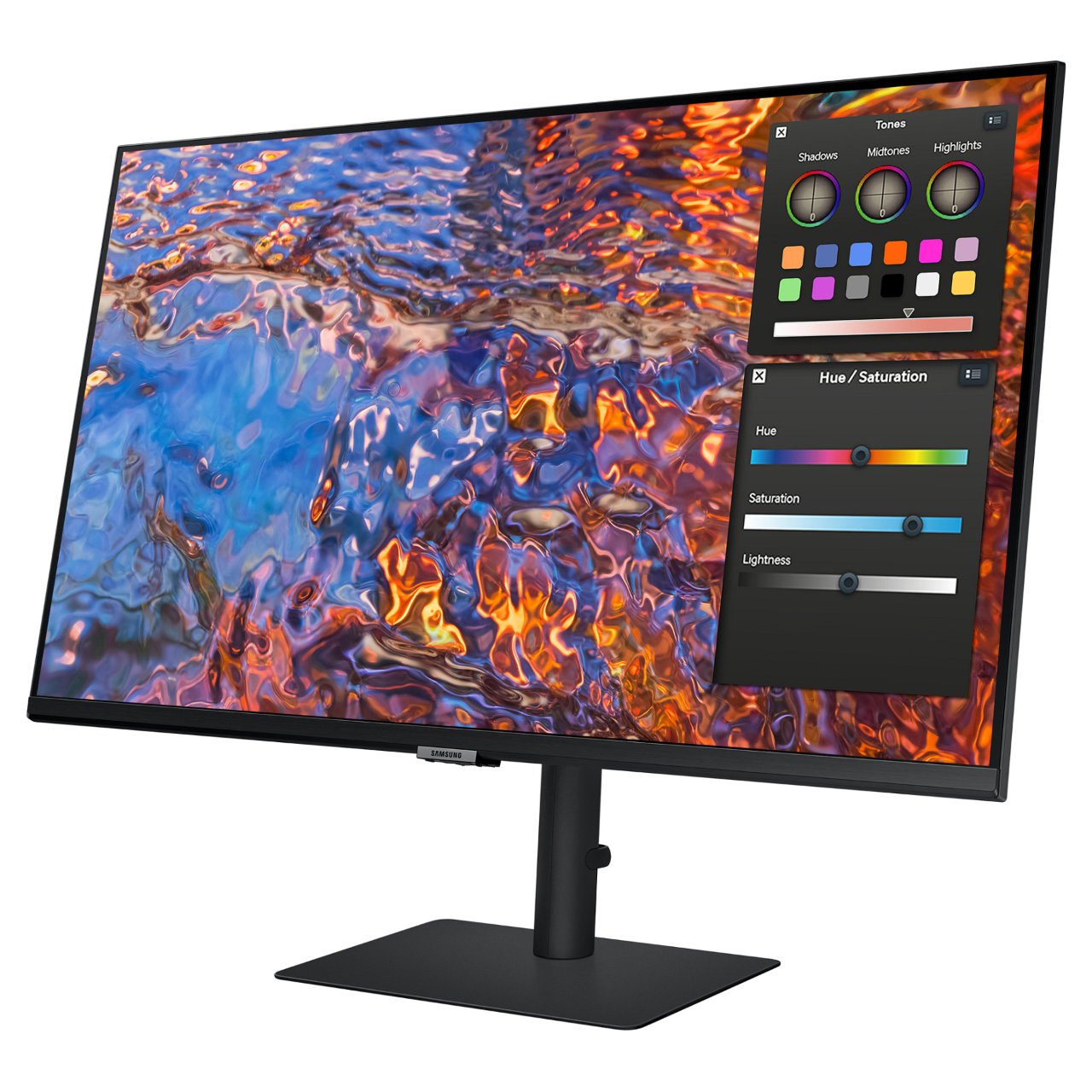 81,3cm/32'' (3840x2160) Samsung S32B800PXP ViewFinity S8 S32B800PXU 16:9 5ms IPS HDMI DisplayPort USB-C VESA Pivot 4K Black