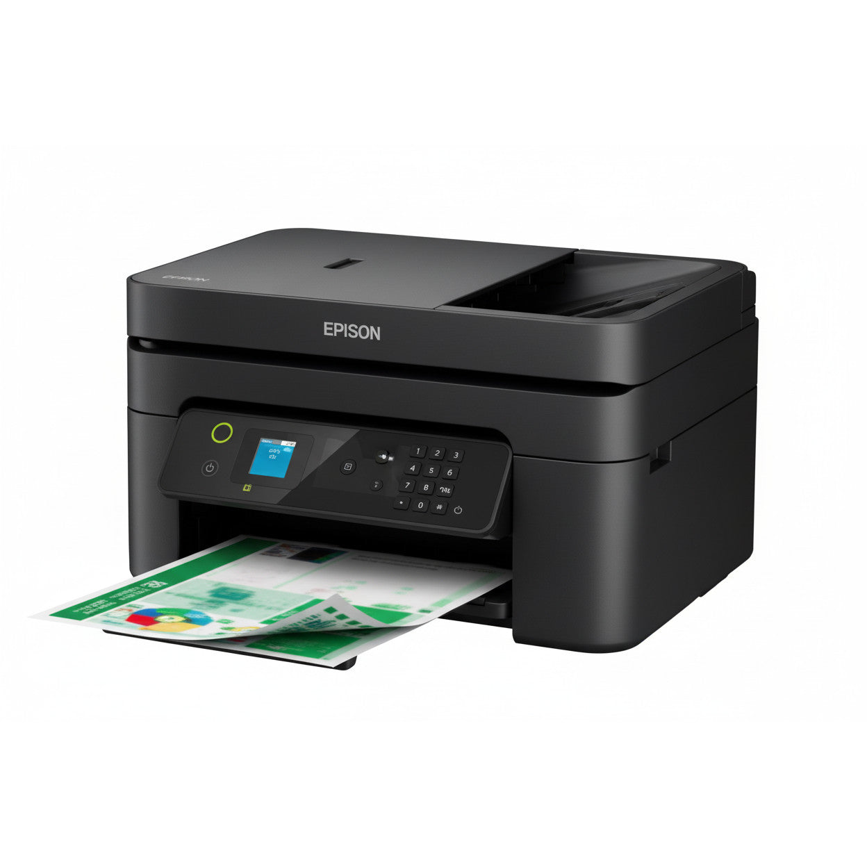 T Epson WorkForce WF-2930DWF Tintenstrahldrucker 4in1 WLAN WiFi ADF Duplex