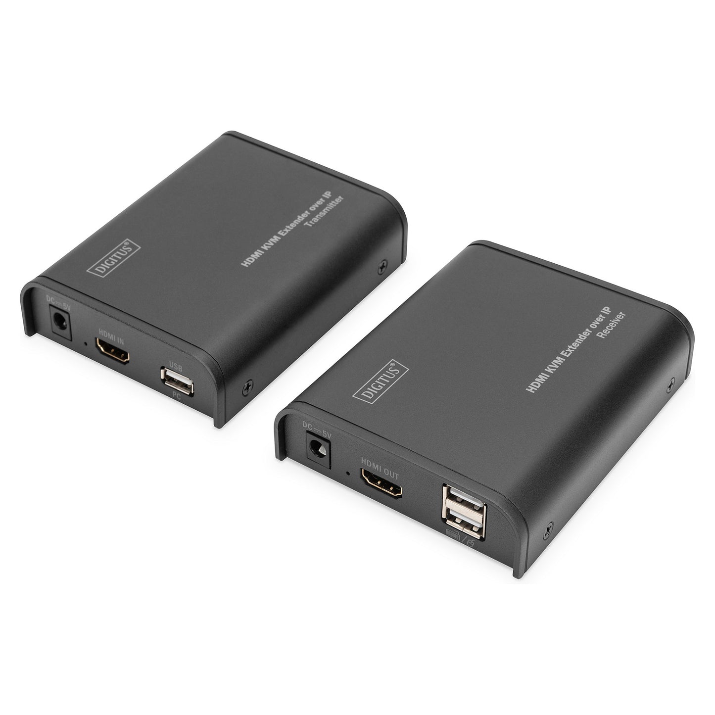 Digitus DS-55202 HDMI IP KVM-Extender Set FullHD/60Hz 120m