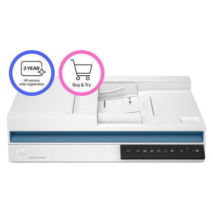 HP Scanjet Pro 3600 f1 Flachbettscanner ADF 30 S./min USB 3.0