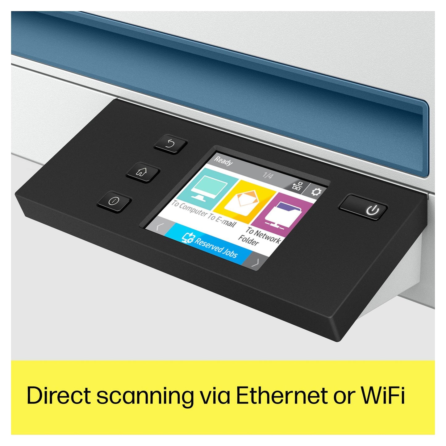 HP Scanjet Pro N4600 fnw1 Flachbettscanner ADF 40 S./Min USB3.0 LAN WLAN