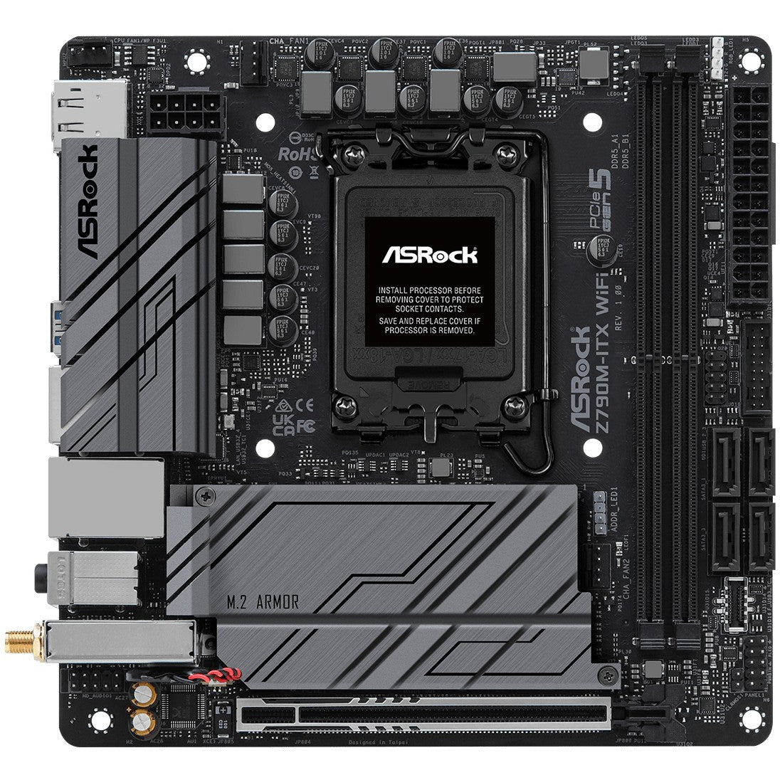1700 ASRock Z790M-ITX Wifi