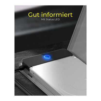 ICY BOX IB-AC603b-U3 USB 3.2 Gen 1 Adapterfür ein 2.5"" Laufwerk
