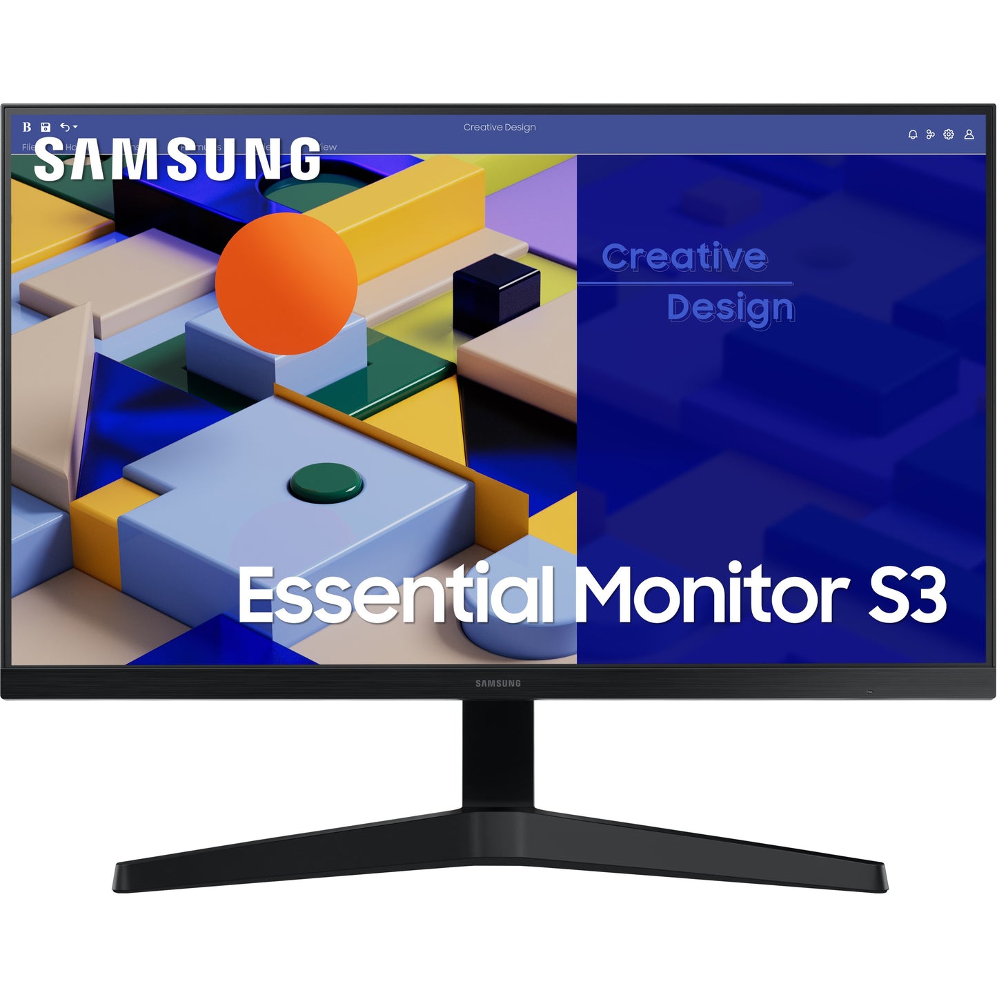 68,6cm/27'' (1920x1080) Samsung S27C314EAU Essential 5ms 16:9 IPS HDMI VGA Full HD Black