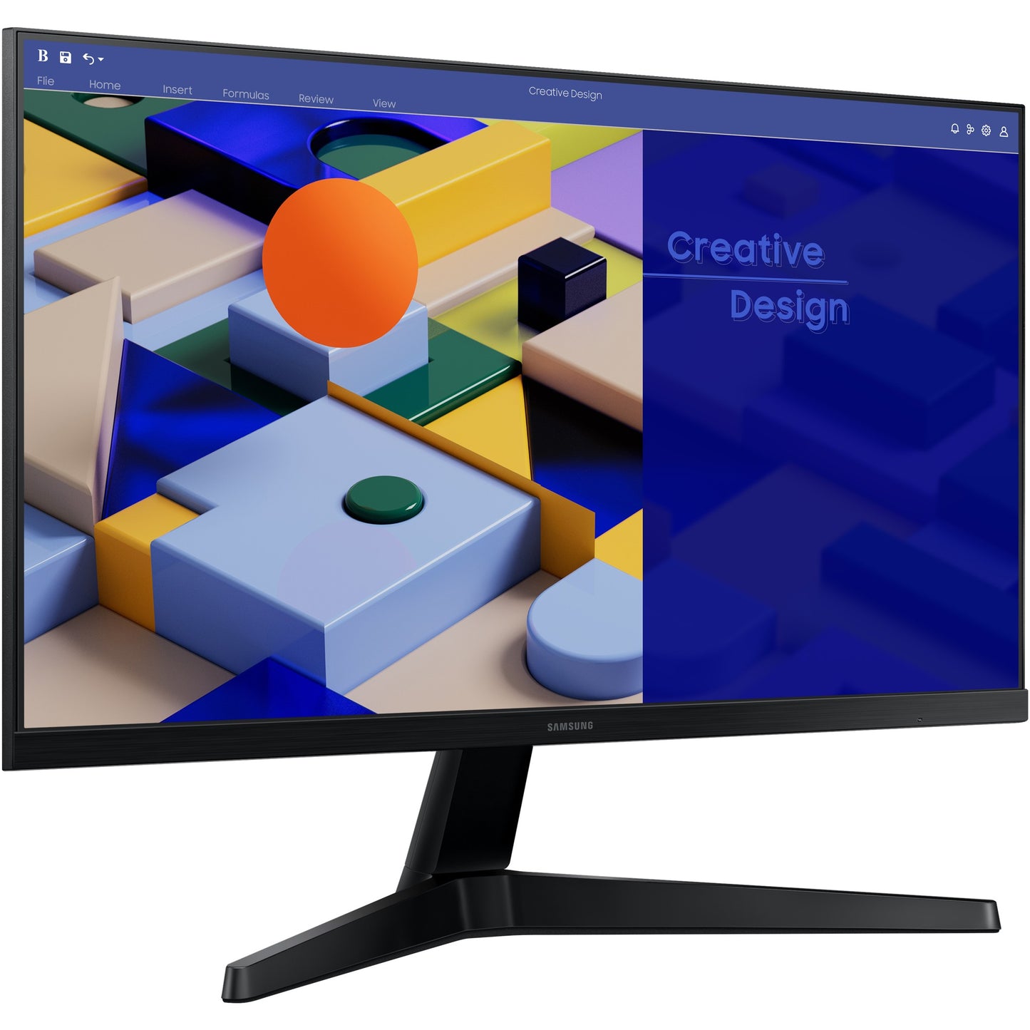 68,6cm/27'' (1920x1080) Samsung S27C314EAU Essential 5ms 16:9 IPS HDMI VGA Full HD Black