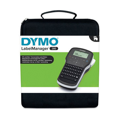 ET Dymo Beschriftungsgerät LabelManager 280 Tastatur QWERTZ KofferSet