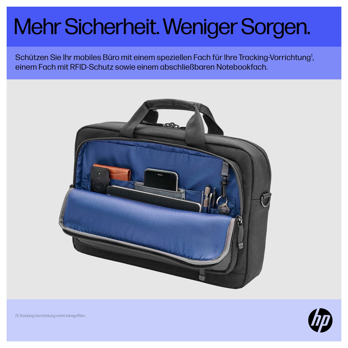 HP Renew Excecutive Notebooktasche Black bis 40,9cm 16.1"