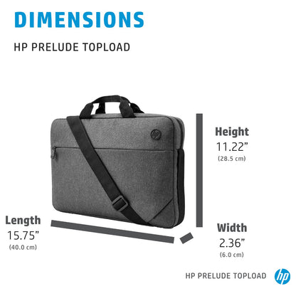 HP Prelude Top Load bis 39,6cm 15.6" Notebooktasche Grau