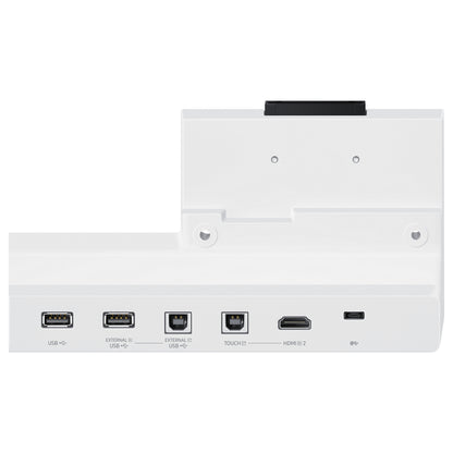 138,68cm/55'' (3840x2160) Samsung Flip Pro WM55B 16:9 LCD HDMI DP USB-C 2channel Speaker 4K UHD MultiTouch White Gray