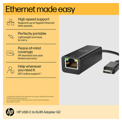 HP USB-C zu RJ45 Adapter