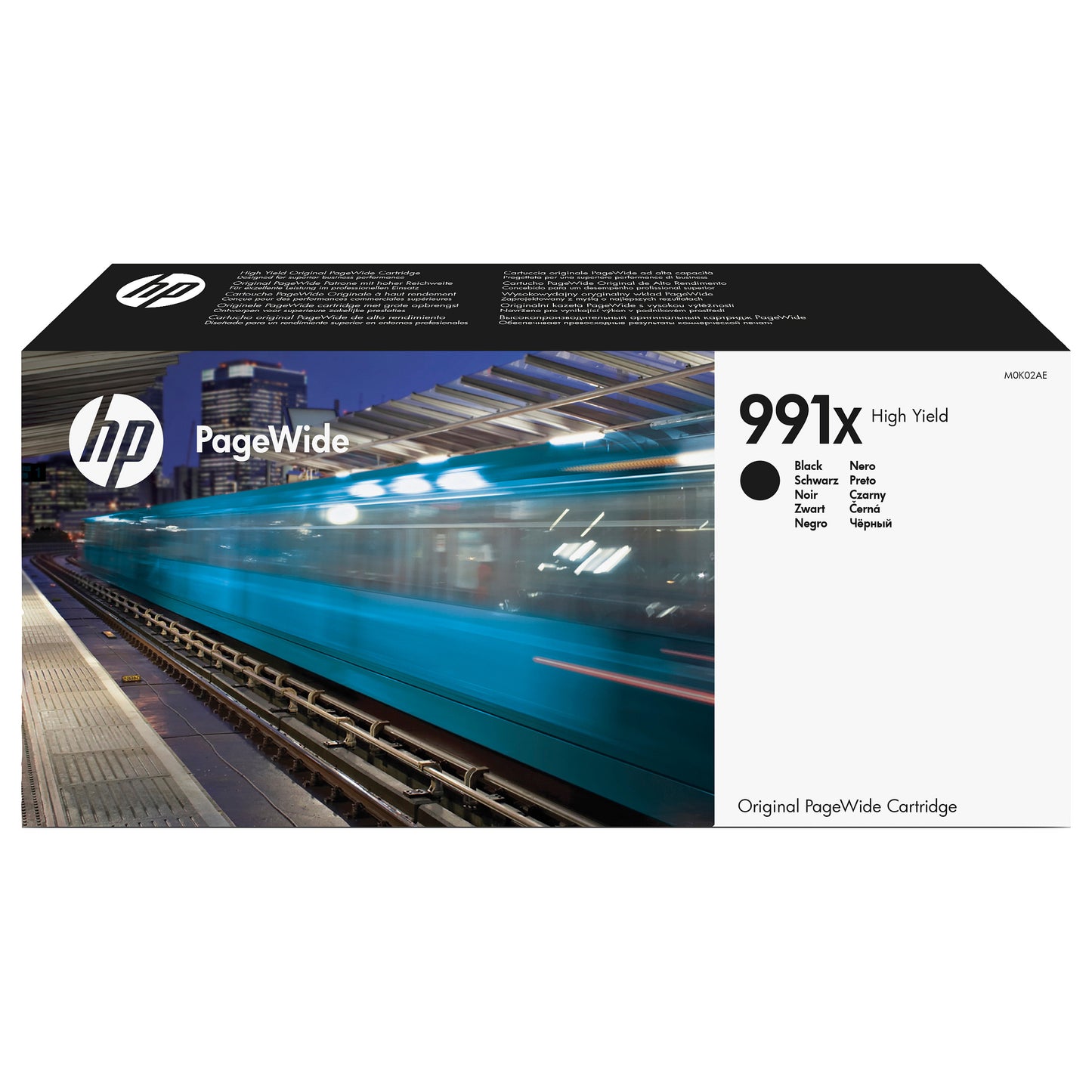HP original PageWide 991X original Ink cartridge M0K02AE Black