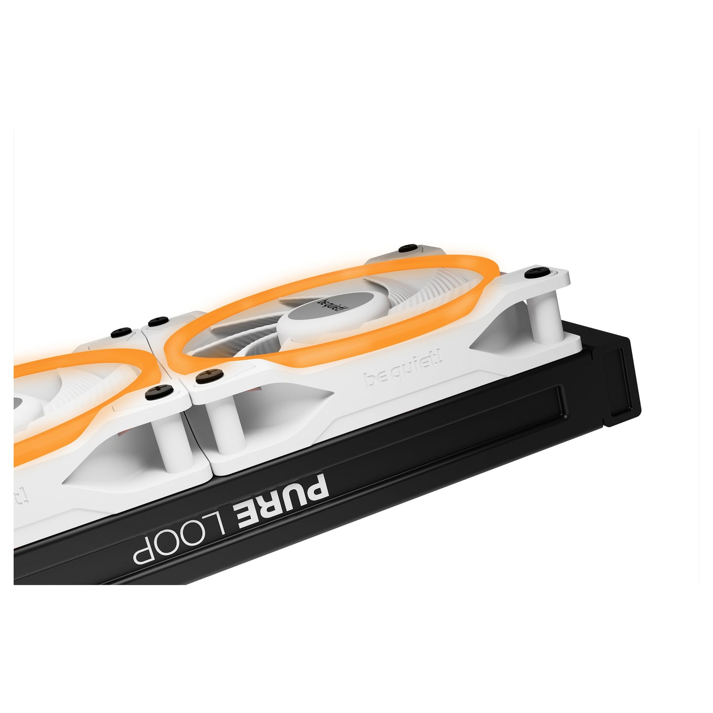 140mm be quiet! LIGHT WINGS White PWM Triple-Pack high-speed