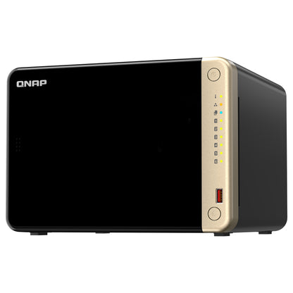 6-Bay QNAP TS-664-8G Intel® Celeron® - N5095 - Schwarz
